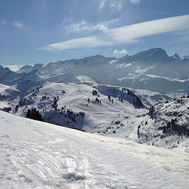 Bretaye as seen from the top of the Petit Chamossaire