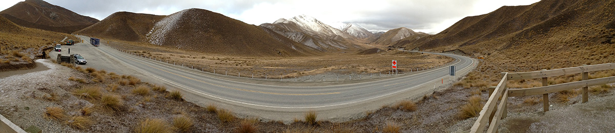 En route to Ohau