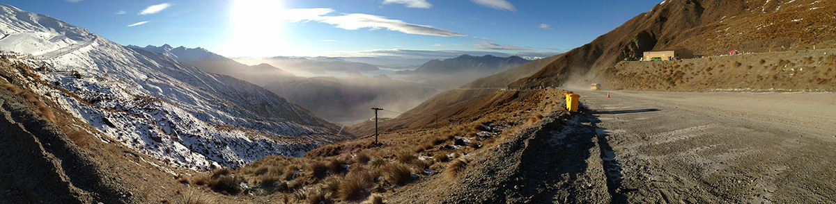 Morning at Treble Cone